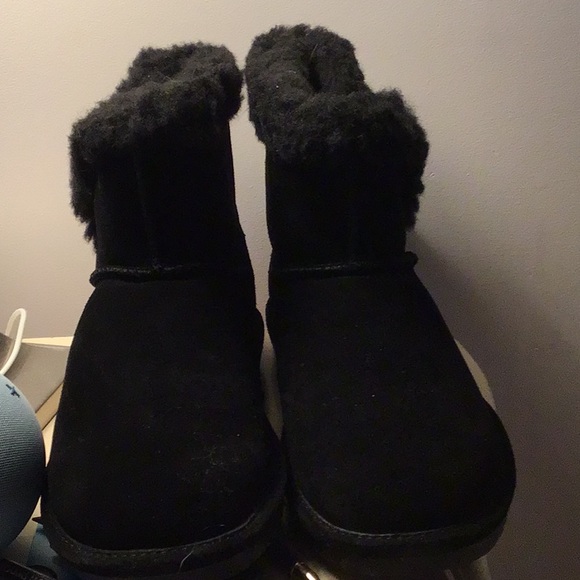 NWT in box black BearPaw boots Heidi II size 9 M - Picture 10 of 15